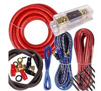 Gravity Kit di cablaggio completo per installazione amplificatore calibro 0 4000 W Amp Pk3 0 Ga blu - per installatore e hobbista fai da te - perfetto per auto/camion/moto/camion/ATV