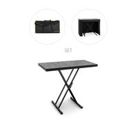 Gravity KSX 2 RD SET 1 Supporto per tastiera + piano d'appoggio + copertura i...