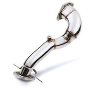 Gravity Performance Downpipe Exhaut Decat da 6,3 cm, compatibile con Volkswagen VW Golf MK5 1.4 TSI Twin charger 168bhp / 170bhp modelli 2004-2009 in acciaio inox De Cat Down Pipe Upgrade