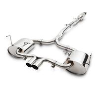 Gravity Performance Sistema di scarico Catback da 5,7 cm compatibile con Mini Cooper S R53 1.6 modelli 2000-2006 Performance Cat Kit di scarico posteriore in acciaio inossidabile