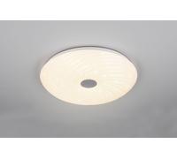 GRAVITY PLAFONIERA LED 22W 2600lm, 2700 - 6500K EFFETTO CIELO STELLATO CON TELECOMANDO MULTIFUNZIONE D. 38CM DIMMERABILE