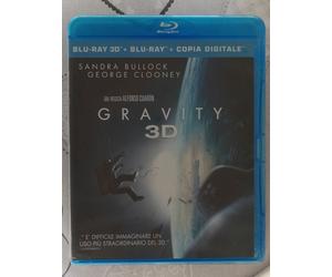 Gravity - Sandra Bullock George Clooney 3D 2D Blu Ray Nuovo