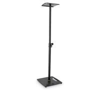 Gravity SP 3202 CS B Supporto per monitor da studio con base quadrata in acciaio