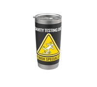 Gravity Testing Dept Senior Specialist Persona goffa Bicchiere termico in acciaio inox doppia parete