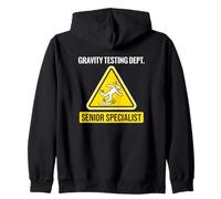 Gravity Testing Dept Senior Specialist Persona goffa Felpa con Cappuccio