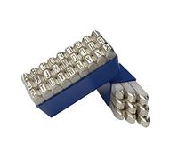 Gravurem - N° 1 - extra numero punzone e lettere in più (combinazione) 0-9 a-z &&, per iscritto spessore 2mm