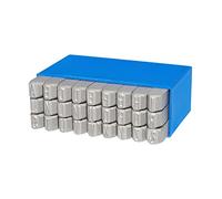 GRAVUREM-S Standard Impact Letters Timbri a percussione, timbri in rilievo, lettere di impatto - lettere A-Z,& / 4mm