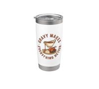 GRAVY RENDE TUTTO MIGLIORE Divertente GRAZIE Bicchiere termico in acciaio inox doppia parete
