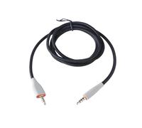 (Gray) Durability Nylon Woven Headphone Cord for MMX100 Headphone Cable Easy Installation 3.5mm Replacement Wire Gray