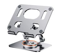 (Gray) HYwys Metal Laptop Stand Adjustable Computer Stand for Desk Ergonomic Aluminum Holder for 4-13 inch Tablets Sliver
