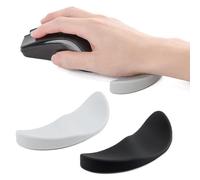 (Gray Left Hand) Ergonomic Mouse Wrist Rest, Smooth Gliding Palm Support Cushion Pad for Carpal Tunnel Pain Relief in Office & Gaming