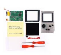 Gray Lens GBP OSD Version RIPS LCD Backlight LCD Mod Q5 Screen & Pre-cut shell