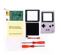 Gray Lens GBP OSD Version RIPS LCD Backlight LCD Mod Q5 Screen & Pre-cut shell