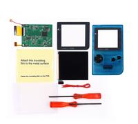 Gray Lens GBP OSD Version RIPS LCD Backlight LCD Mod Q5 Screen & Pre-cut shell