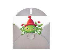 Gray MJHKXLJ - Biglietto di auguri perlato con stampa di Cappuccetto Rosso, busta inclusa, perfetto per Natale, compleanni, San Valentino, matrimoni e molto altro ancora