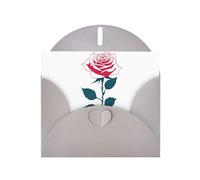 Gray YYHWHJDE Roses have thorns biglietto di auguri con stampa per Natale, compleanno, San Valentino, anniversario di matrimonio e feste