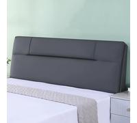 Gray1,Straps 79"/King,Testiera Completa Cuscino Posteriore Supporto Lombare Testiera Imbottita Cuscino per Lettura Rimovibile Cuscino Divano Dormitorio Schienale A Riposo