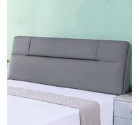 Gray2,Paste 79"/King,Testiera Completa Cuscino Posteriore Supporto Lombare Testiera Imbottita Cuscino per Lettura Rimovibile Cuscino Divano Dormitorio Schienale A Riposo
