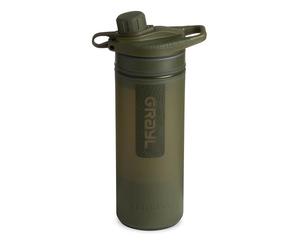 GRAYL GeoPress - Bottiglia purificatore d'acqua da 680 ml, filtro per escursionismo, campeggio, sopravvivenza, viaggi (verde oliva)