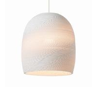 Graypants Scraplights Bell Lampada a sospensione, bianco - ø27 cm