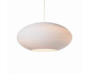 Graypants Scraplight Disc 24 Lampadario Grande Bianco