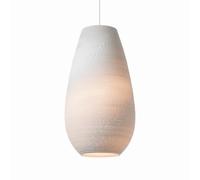 Graypants Scraplights Drop Lampada a sospensione, bianco - ø36 cm