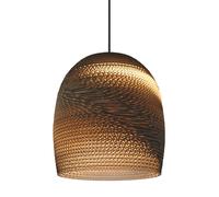 Graypants Scraplights Bell Lampada a sospensione, naturale - ø27 cm