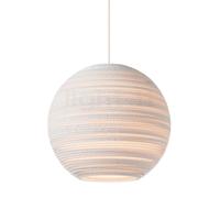 Graypants Scraplights Moon Lampada a sospensione, bianco - ø26 cm