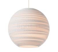 Graypants Scraplights Moon Lampada a sospensione, bianco - ø45 cm