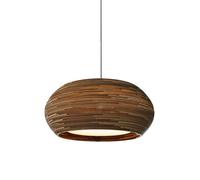 Graypants Scraplights Ohio Lampada a sospensione, naturale - ø61 cm