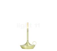 Graypants Wick Lampada ricaricabile LED, ottone - 16,5 cm