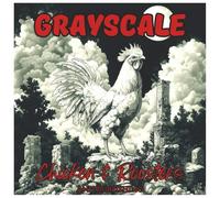 Grayscale Chicken & Roosters: Relaxing Coloring Book For Adults: A Beautiful Collection of Farmyard Chickens and Roosters in Grayscale for Stress Relief and Creative Relaxation