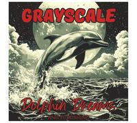 Grayscale Dolphin Dreams: Fun Coloring Book for All Ages: Relaxing Ocean-Themed Grayscale Dolphin Illustrations for Kids, Teens & Adults