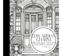 Grayscale Edwardian Women Coloring Book - 25 Elegant Portraits for Vintage Lovers | Relax and Unwind with Timeless Beauty | 8.5 x 8.5” Curated by Small Business