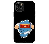 Grayson Name Superhero Gift for Boys Named Grayson Custodia per iPhone 11 Pro