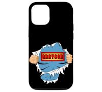Grayson Name Superhero Gift for Boys Named Grayson Custodia per iPhone 12/12 Pro