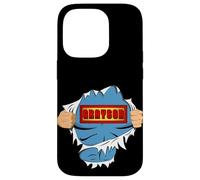 Grayson Name Superhero Gift for Boys Named Grayson Custodia per iPhone 14 Pro