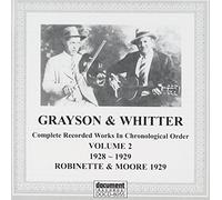 Grayson/Whitter/Robin/Moore - Vol. 2-1928-29-Complete Record