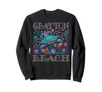 GRAYTON BEACH FLORIDA BLUE CRAB ESTATE SPIAGGIA REGALI PER LE VACANZE Felpa