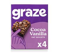 Graze Snack salutari - Barrette vegane snack alla vaniglia e cacao-4x30g