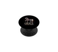 Grazia del cavallo arabo in ogni passo equestre PopSockets PopGrip Adesivo