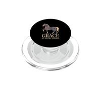 Grazia del cavallo arabo in ogni passo equestre PopSockets PopGrip per MagSafe