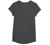 Grazia Non Perfezione Uomini Cristiani Fede Inspirational Maglietta, Ragazze, Grigio Scuro, M