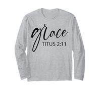 Grazia per Gli Uomini e Le Donne cristiane Che Amano Dio e Gesù Maglia a Manica