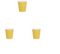 Graziano BICCHIERI BIO GIALLI 25 PZ (Confezione da 3)