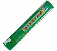 Graziano, Cannone Spara Coriandoli Verde 30cm - Rettangolari e Stelle Filanti, Per Party e Feste