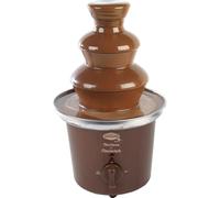 Graziano, Fontana Cioccolato 900g - Termostato, Acciaio Inox, Spirale Rotante, Funzione Mantenimento Caldo