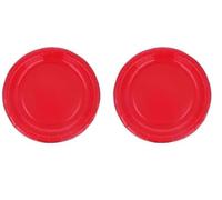 Graziano PIATTI 18 CM ROSSI BIO 25 PZ (Confezione da 2)