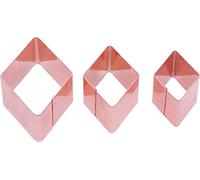 Graziano Sas, tagliabiscotti rombo 3 pezzi