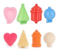 Graziano, Set Stampi Cupcake e Cake Pops 3D Sfera, Cono, Cuore - 4-5cm, Per Dolcetti Originali
